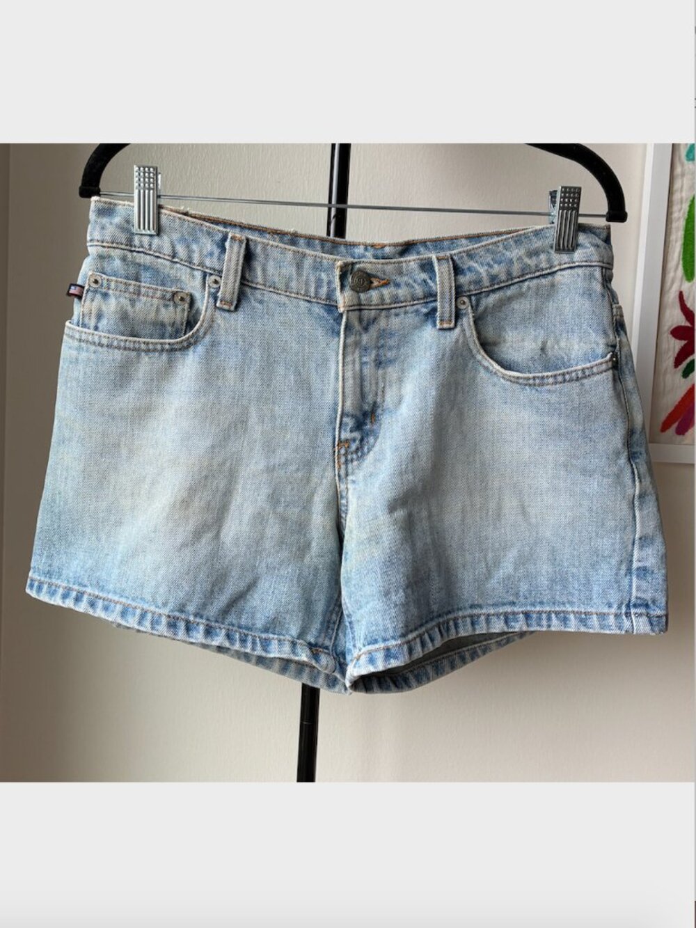 Polo Jeans Company Ralph Lauren Vintage 4'' Saturday Denim Shorts - Size 4